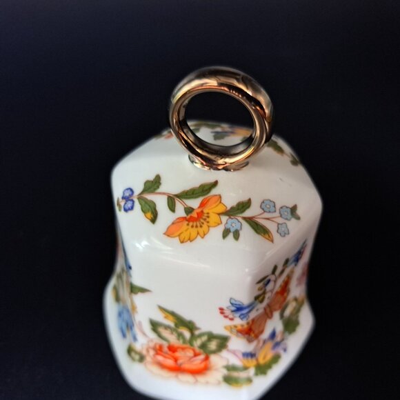 Aynsley Cottage Garden Bone China Decorative Bell Vintage - Picture 8 of 12